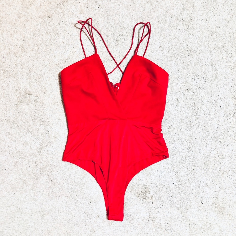 Red Bodysuit 💋💥